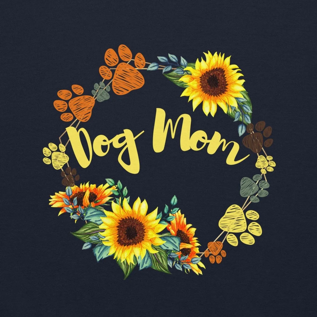 Dog Mom Sunflower Hoodie