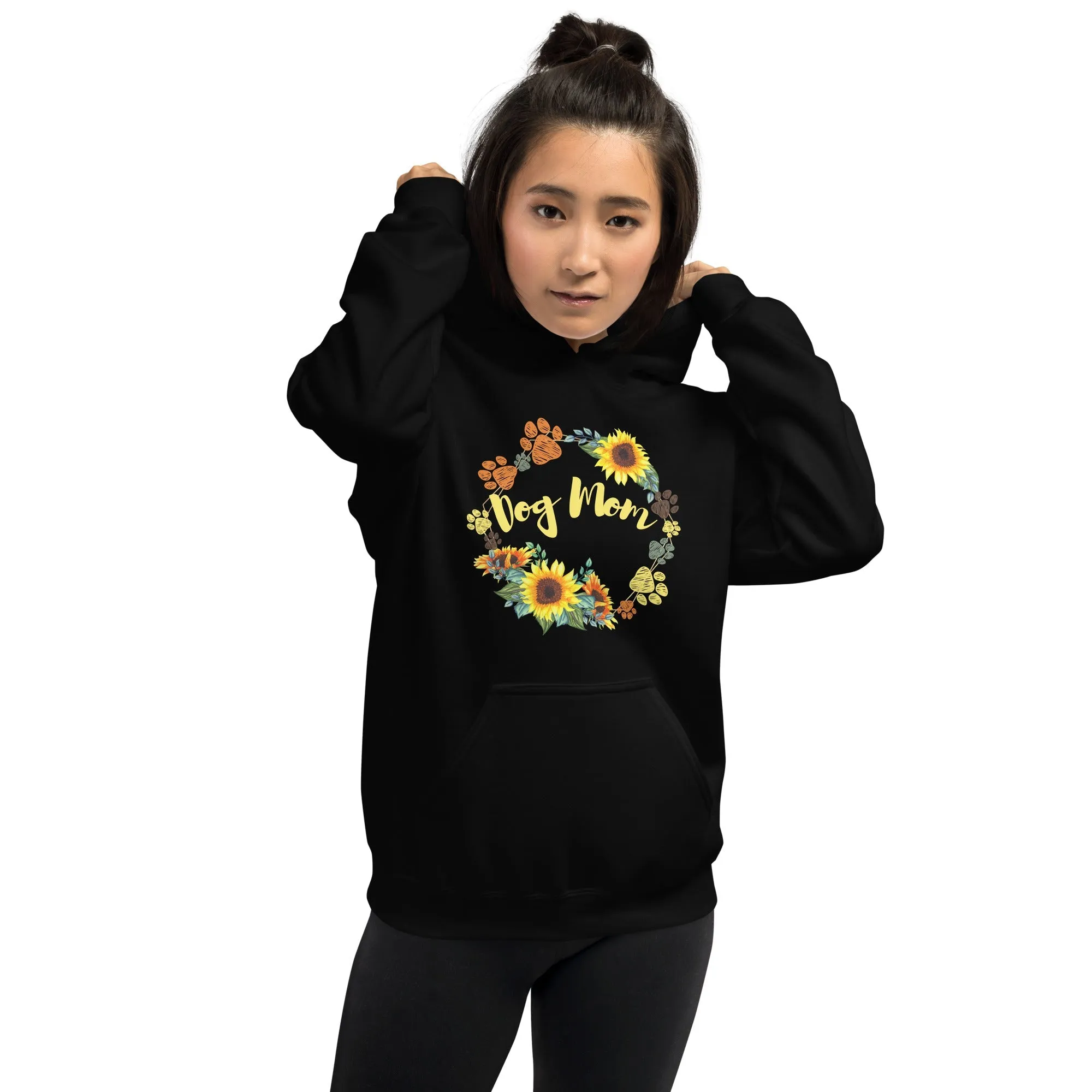 Dog Mom Sunflower Hoodie