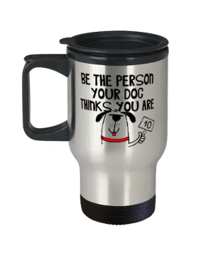 Dog Person Travel Mug