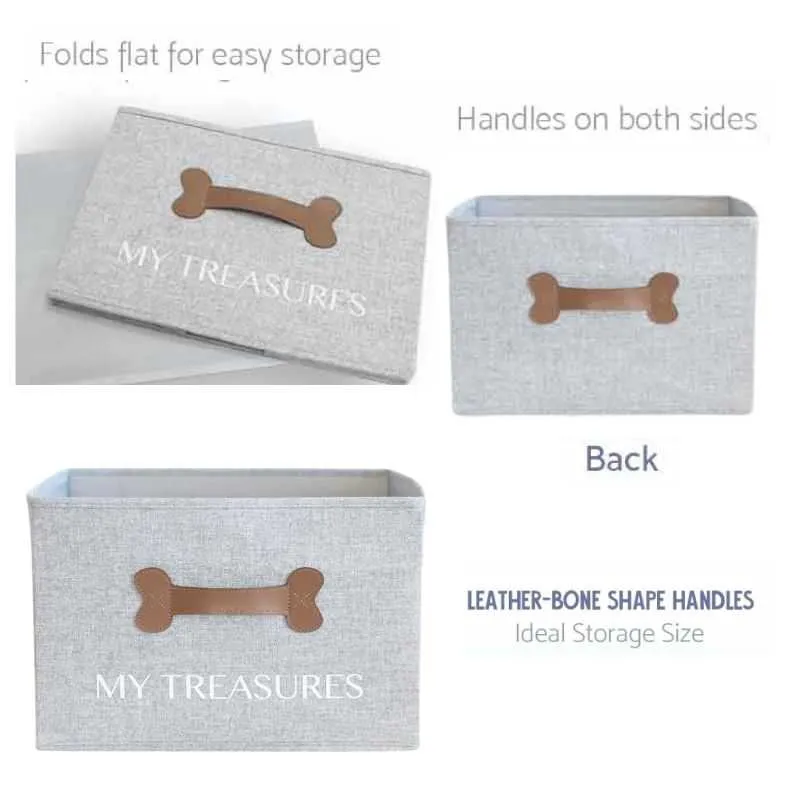 Dog Toy Storage and Blanket