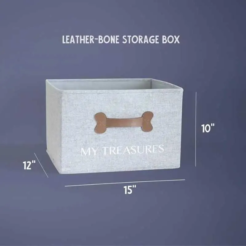 Dog Toy Storage and Blanket