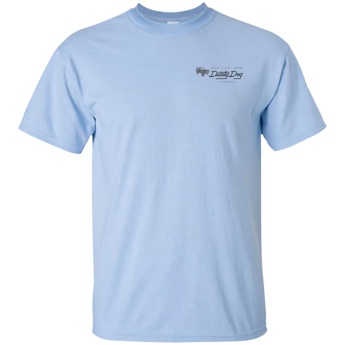 Dusty Dog gray logo 2-sided print G200 Gildan Ultra Cotton T-Shirt