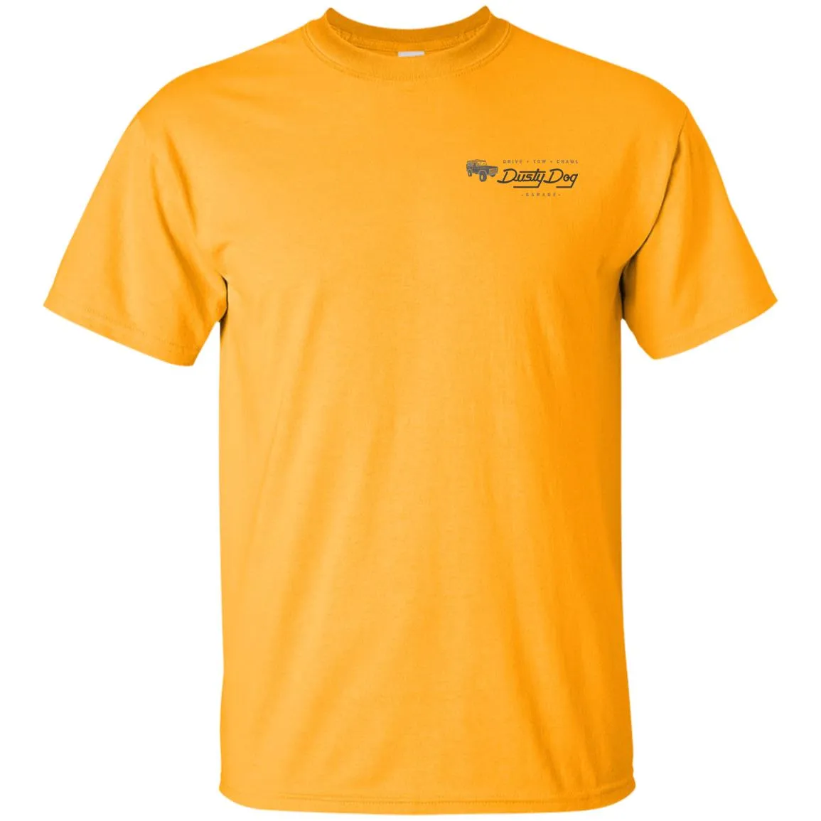 Dusty Dog gray logo 2-sided print G200 Gildan Ultra Cotton T-Shirt