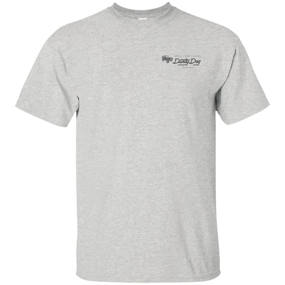 Dusty Dog gray logo 2-sided print G200 Gildan Ultra Cotton T-Shirt