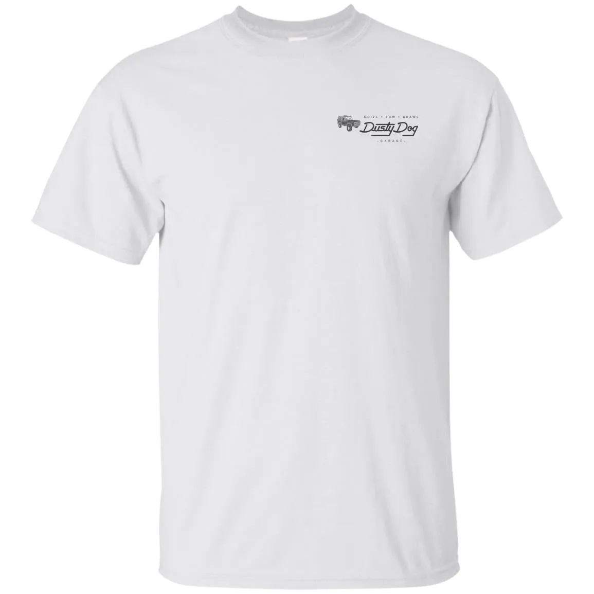 Dusty Dog gray logo 2-sided print G200 Gildan Ultra Cotton T-Shirt
