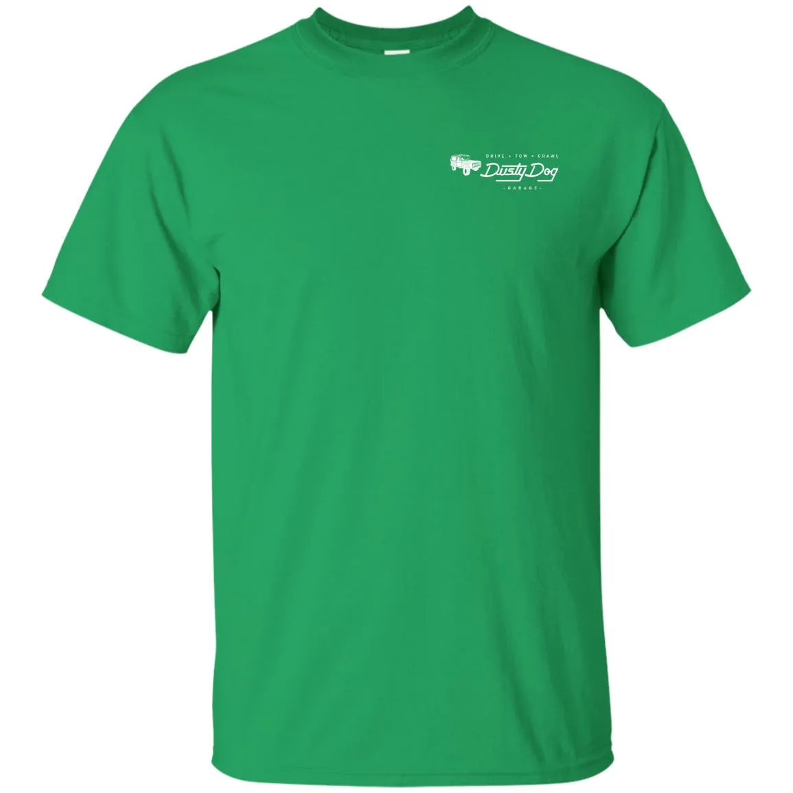Dusty Dog white logo 2-sided print G200 Gildan Ultra Cotton T-Shirt