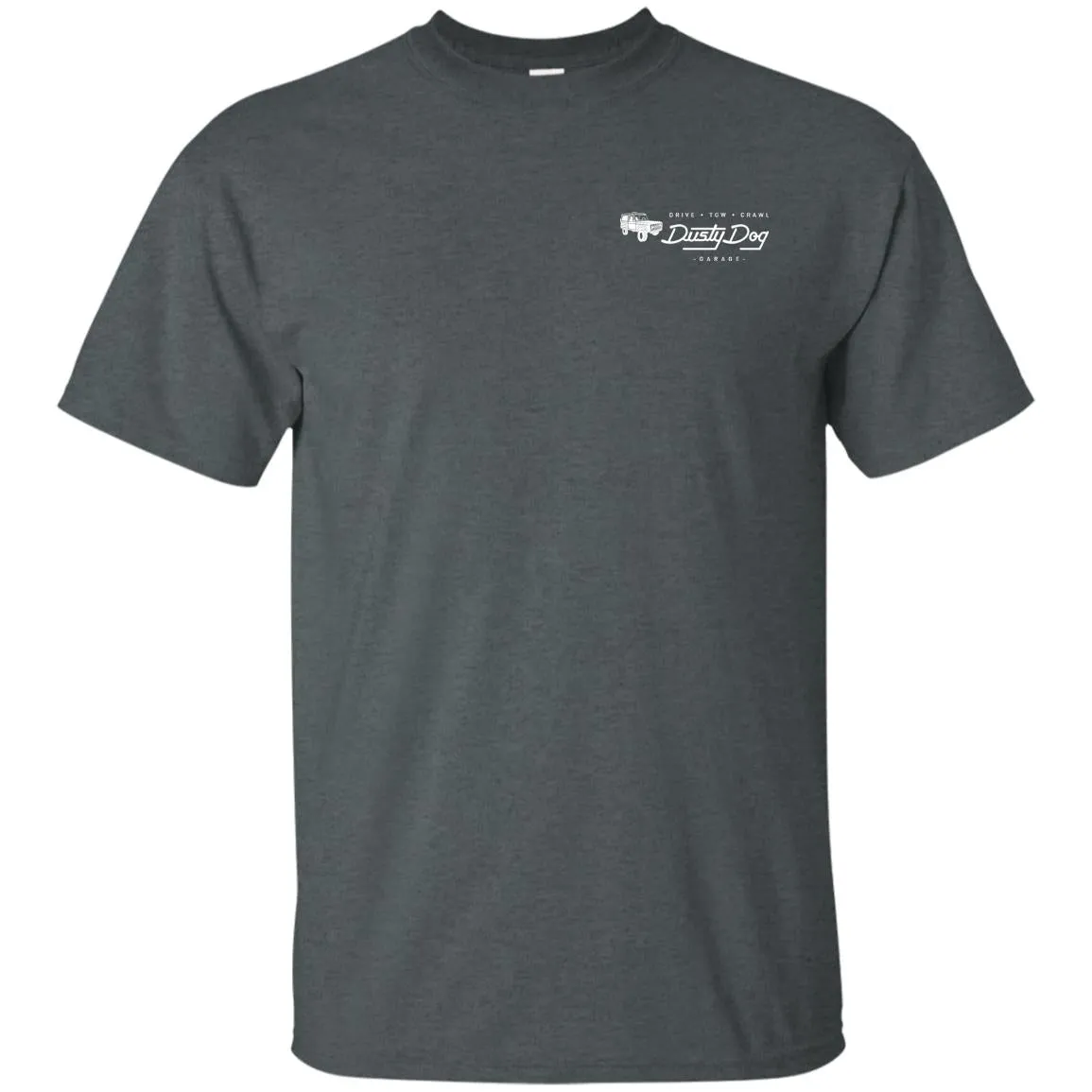 Dusty Dog white logo 2-sided print G200 Gildan Ultra Cotton T-Shirt