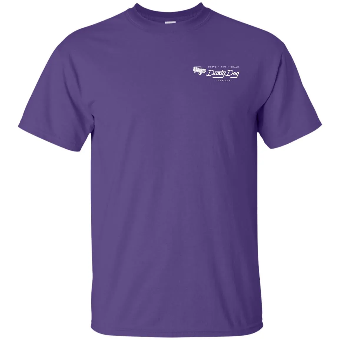 Dusty Dog white logo 2-sided print G200 Gildan Ultra Cotton T-Shirt