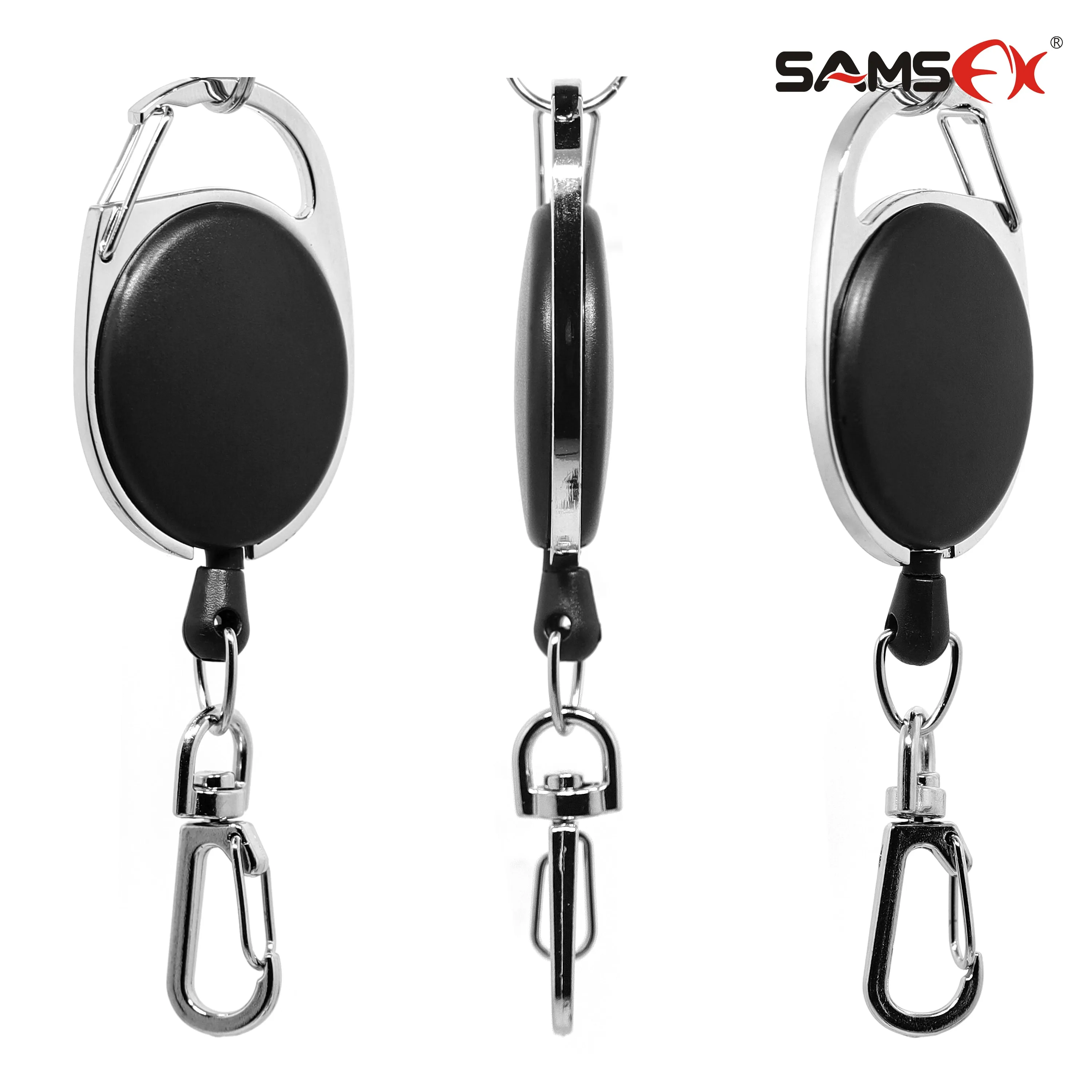 Fishing Zinger Retractors Fly Fishing Anglers Vest Pack Tool Gear 3PCS