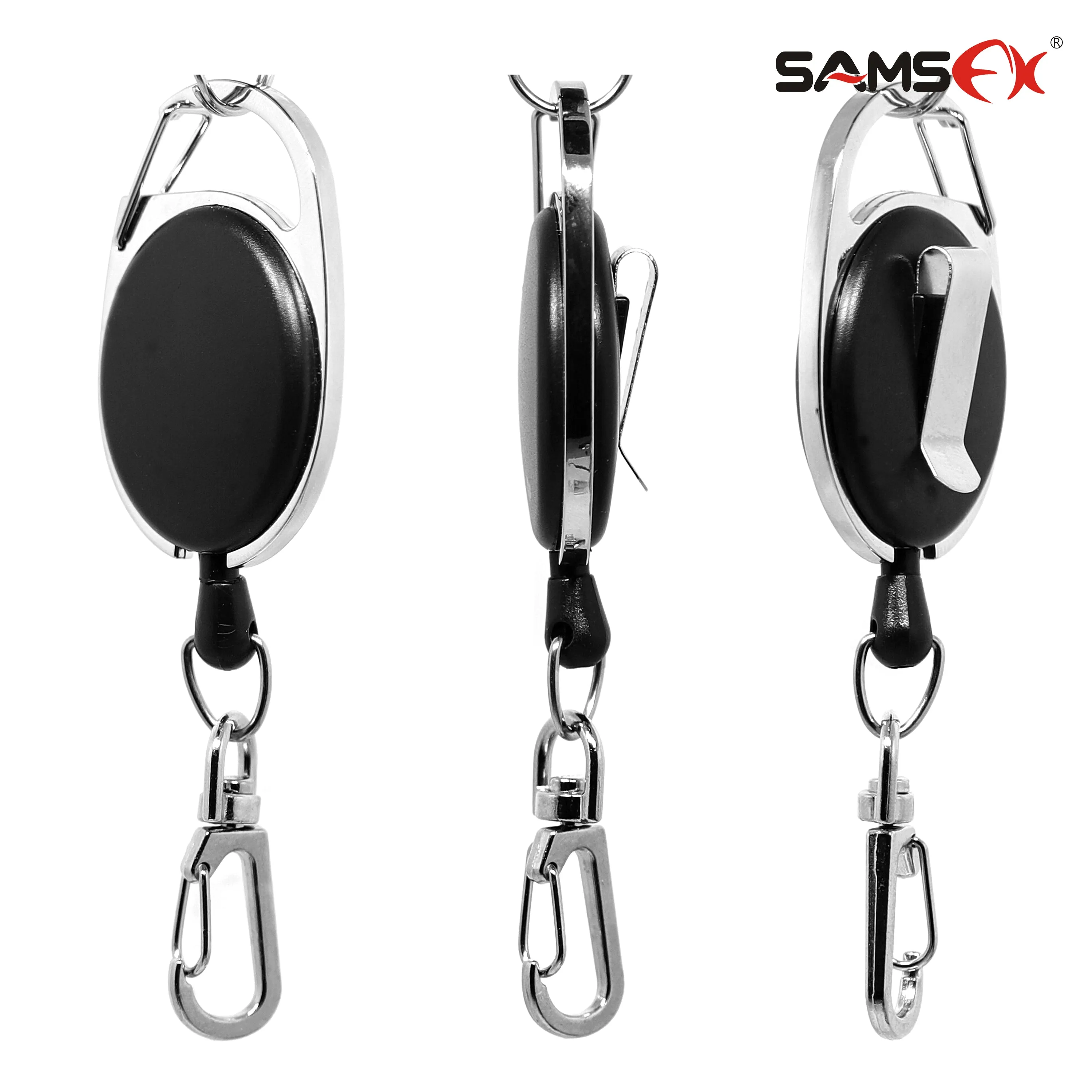Fishing Zinger Retractors Fly Fishing Anglers Vest Pack Tool Gear 3PCS