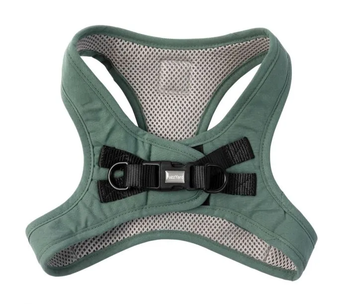 FuzzYard Life Step-In Harness - Myrtle Green