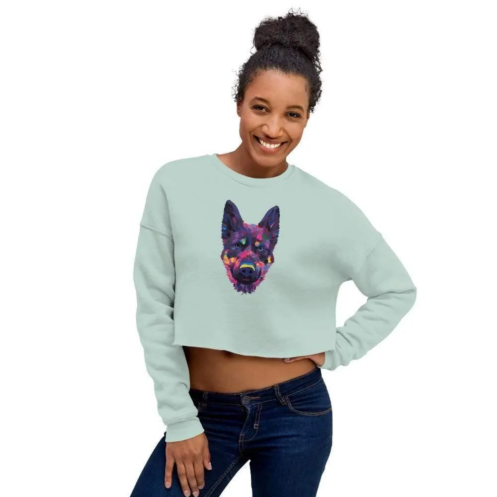 German Shepherd Crop Sweatshirt