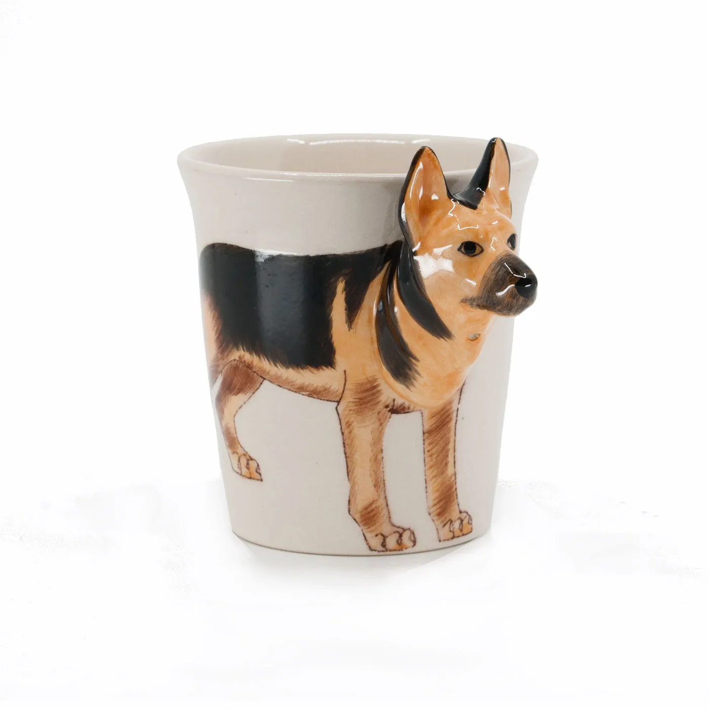 German Shepherd Hand-painted Dog Mug