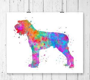 German Wirehaired Art Print - Unframed