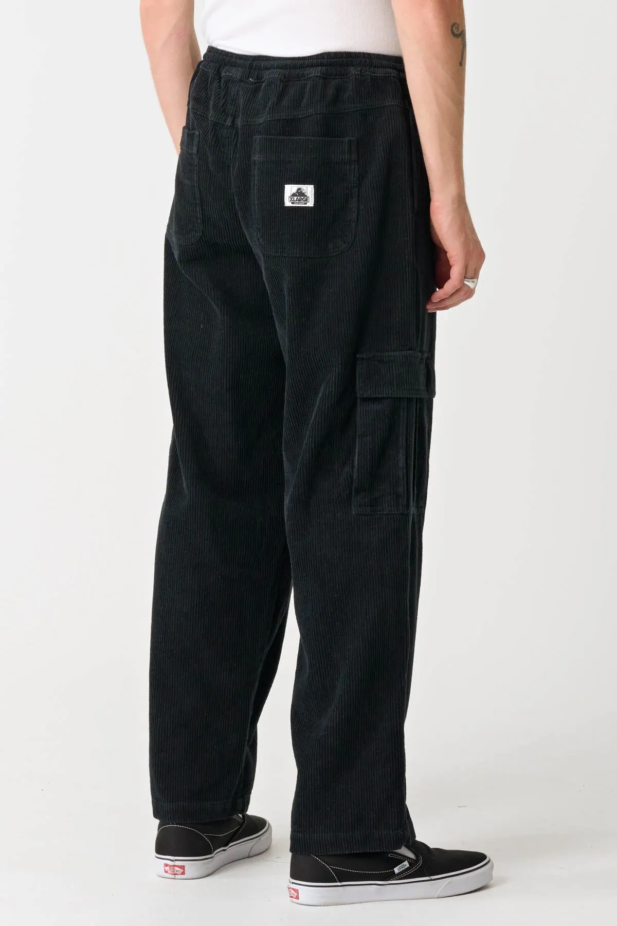 GRAFF CORD 91 CARGO PANT - PIGMENT BLACK
