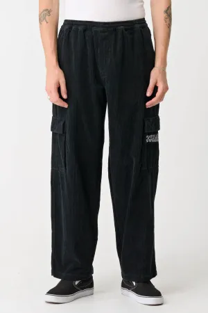 GRAFF CORD 91 CARGO PANT - PIGMENT BLACK