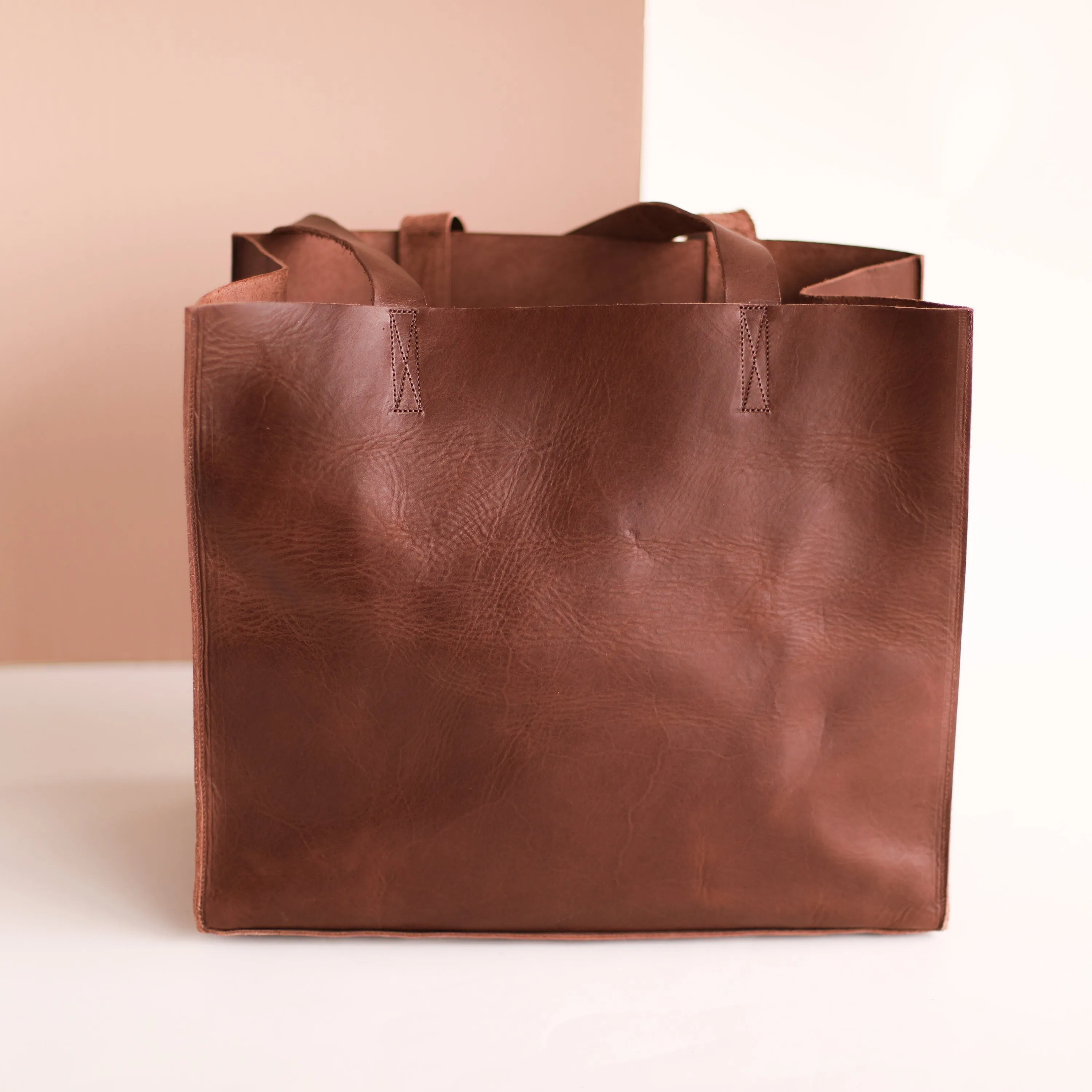 Heritage Leather Tote {Espresso}