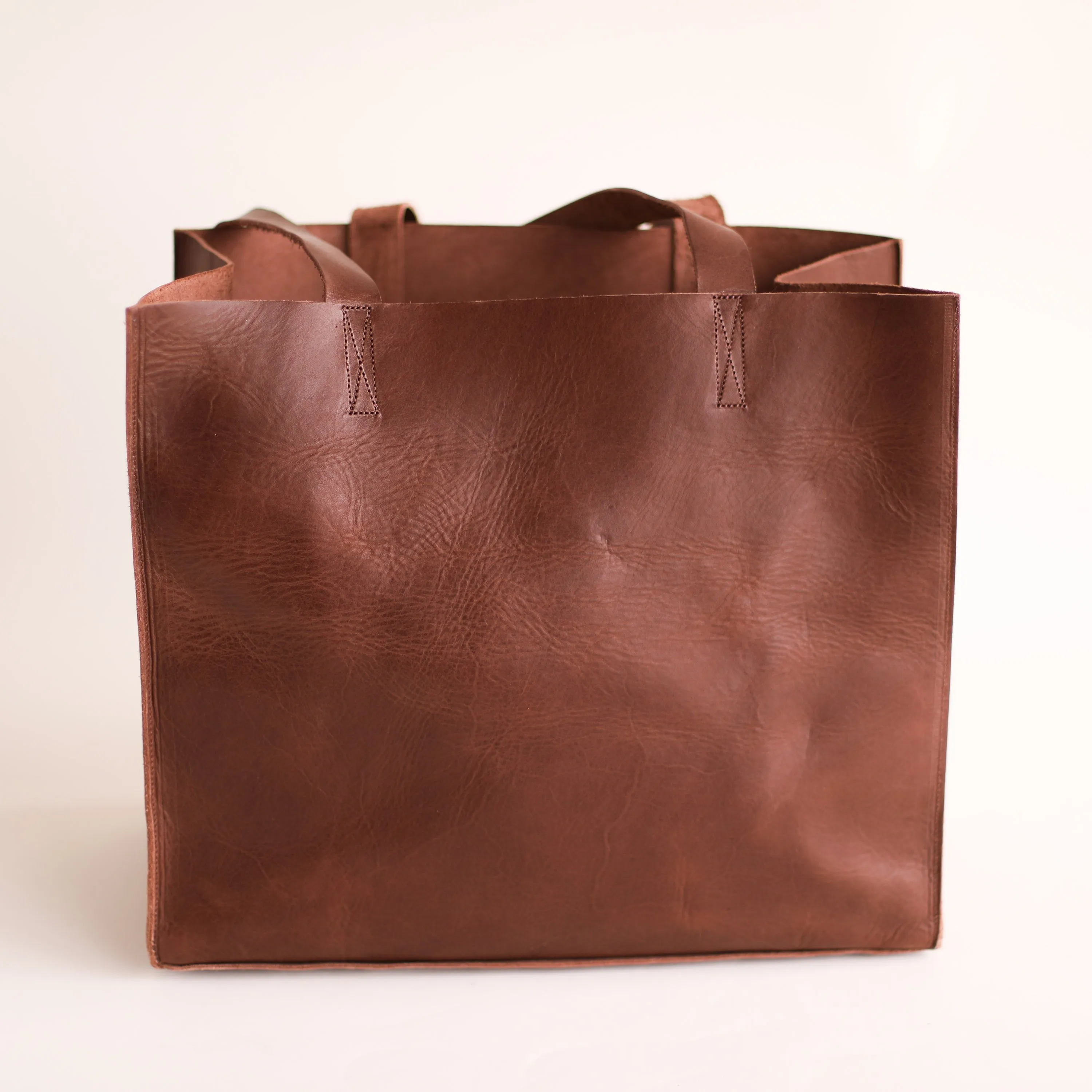 Heritage Leather Tote {Espresso}