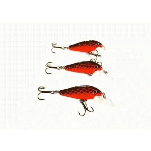 Kamikaze - Redfin Hardbody Lures 3 Pack - 75mm - 7g