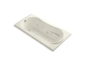 KOHLER K-1157-HN-0 7236 72" x 36" drop-in whirlpool with custom pump location and heater