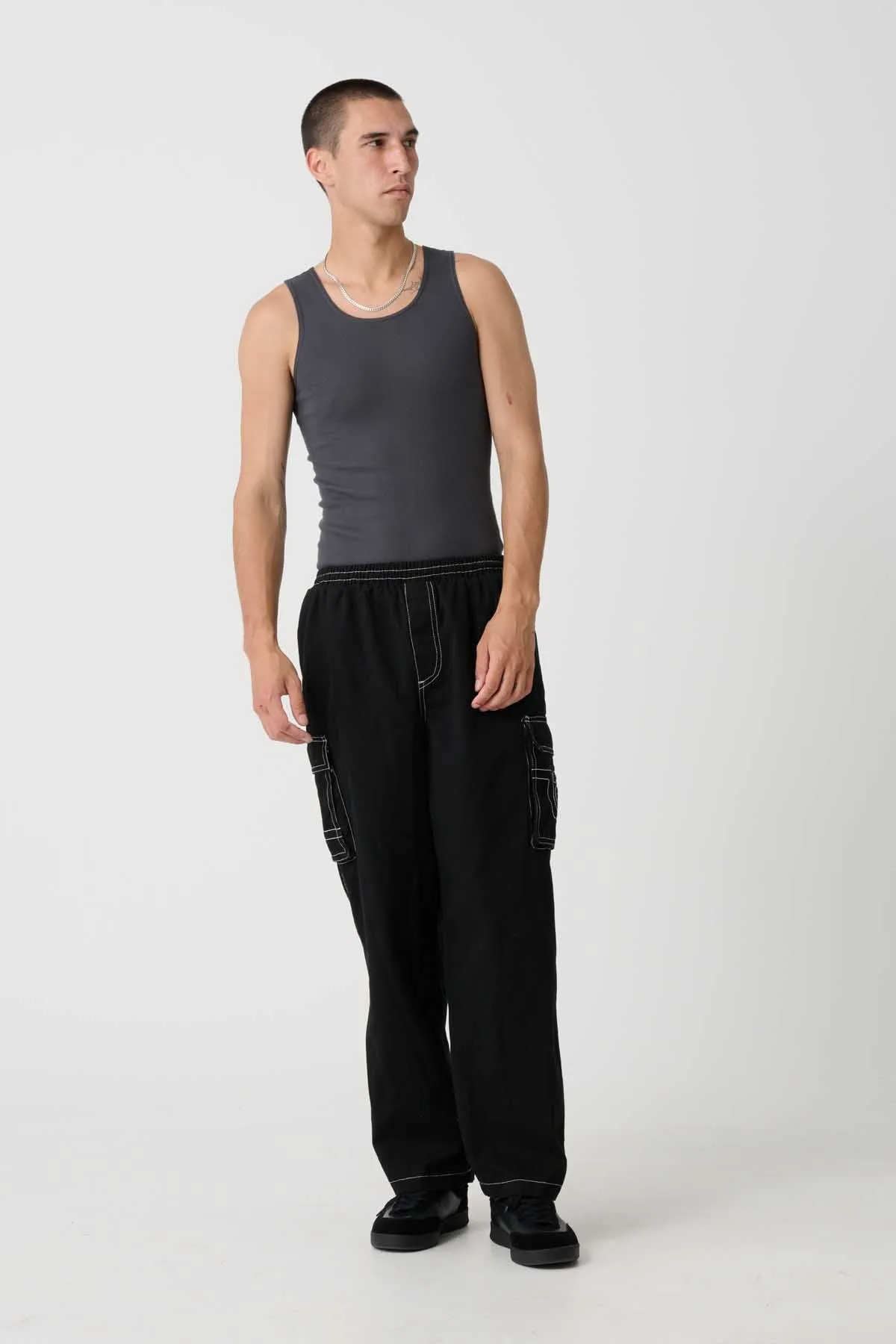 LA CARGO PANT - BLACK