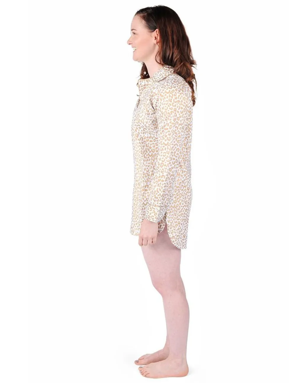Leopard Print Night Shirt