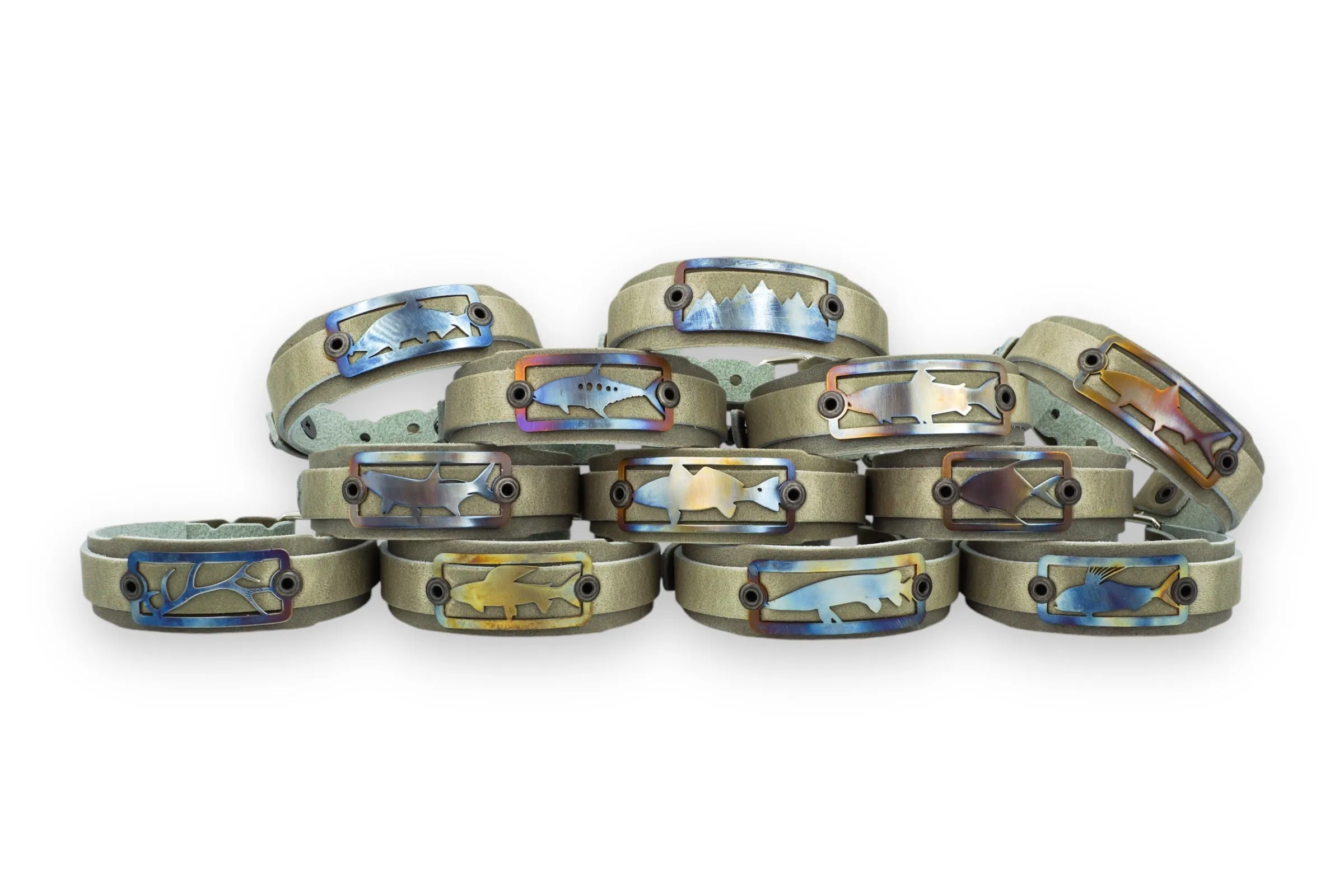 Limited 2024 Torched   Stone - Queenfish fishing bracelet