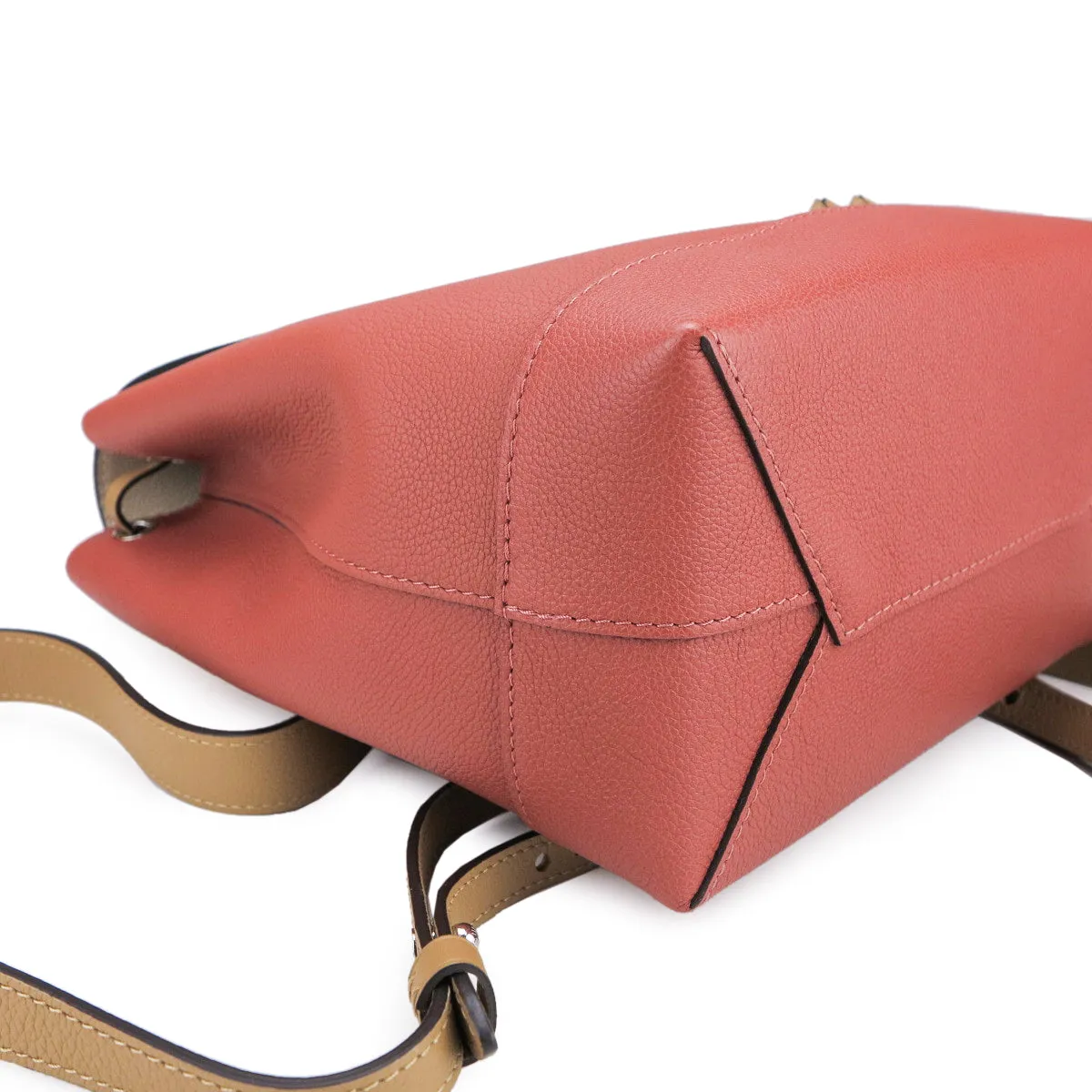Lockme Backpack in Vieux Rose Sesame Creme
