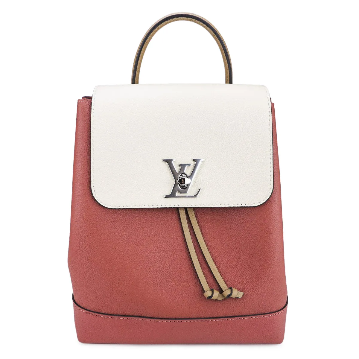 Lockme Backpack in Vieux Rose Sesame Creme