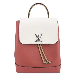 Lockme Backpack in Vieux Rose Sesame Creme