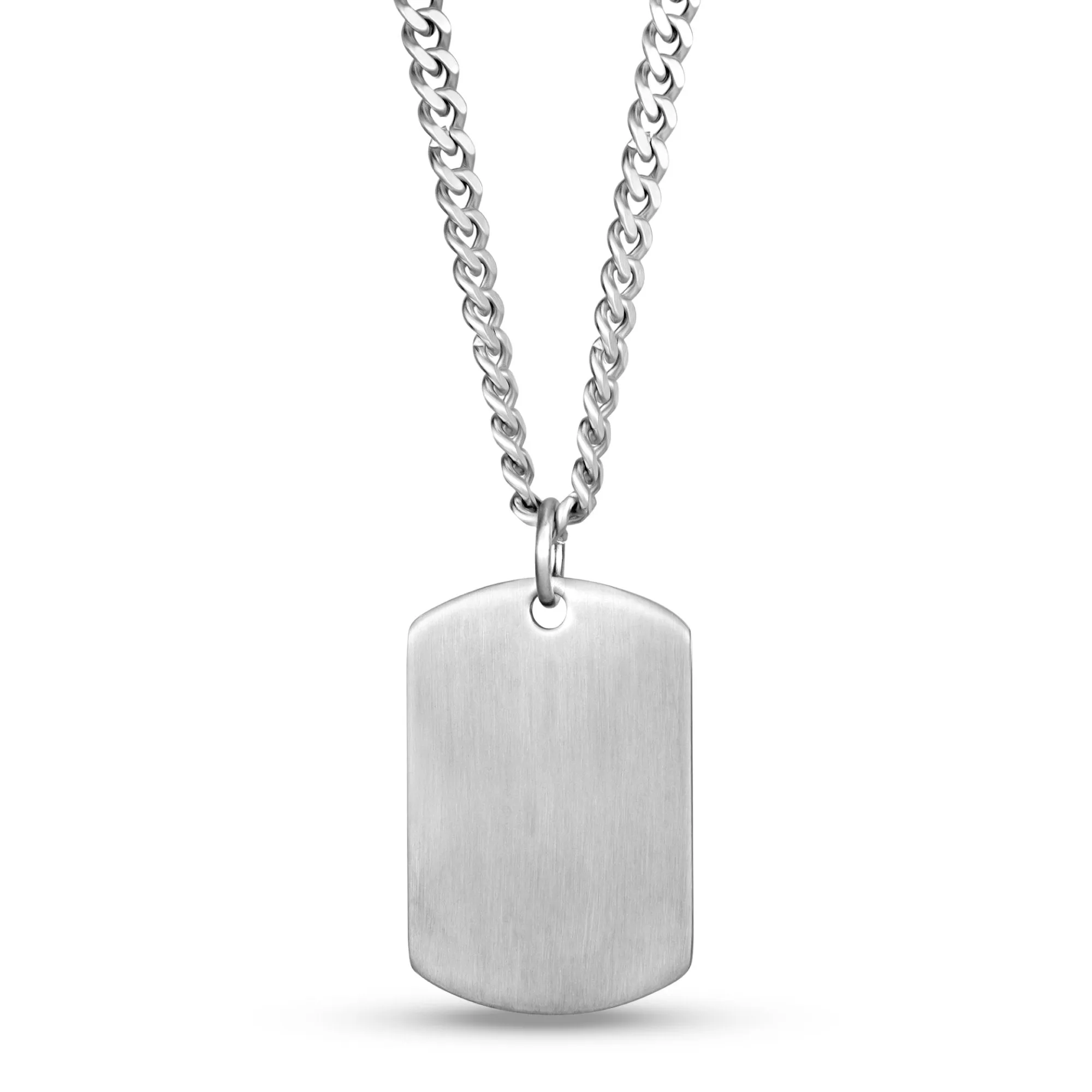 Matte Dog Tag