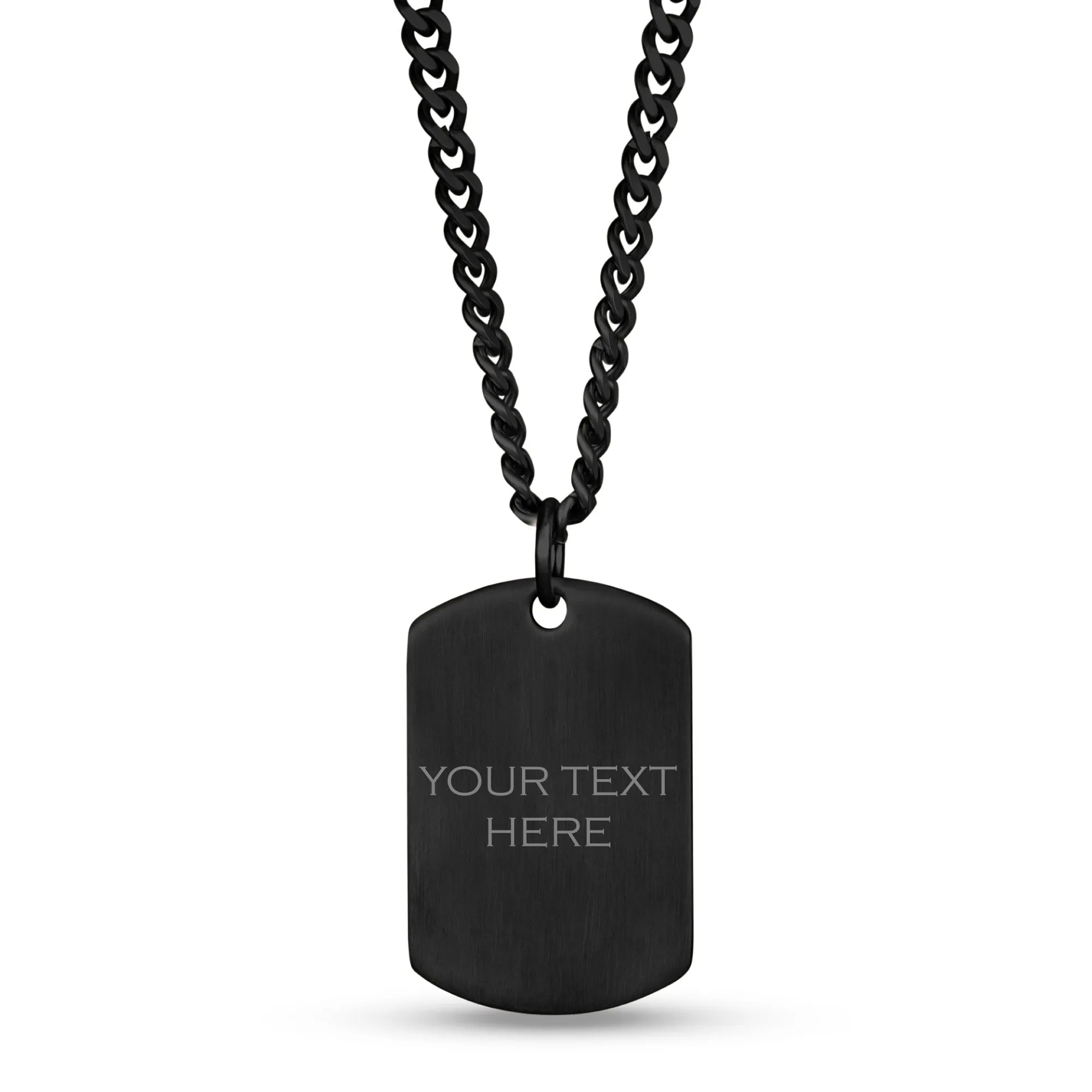 Matte Dog Tag