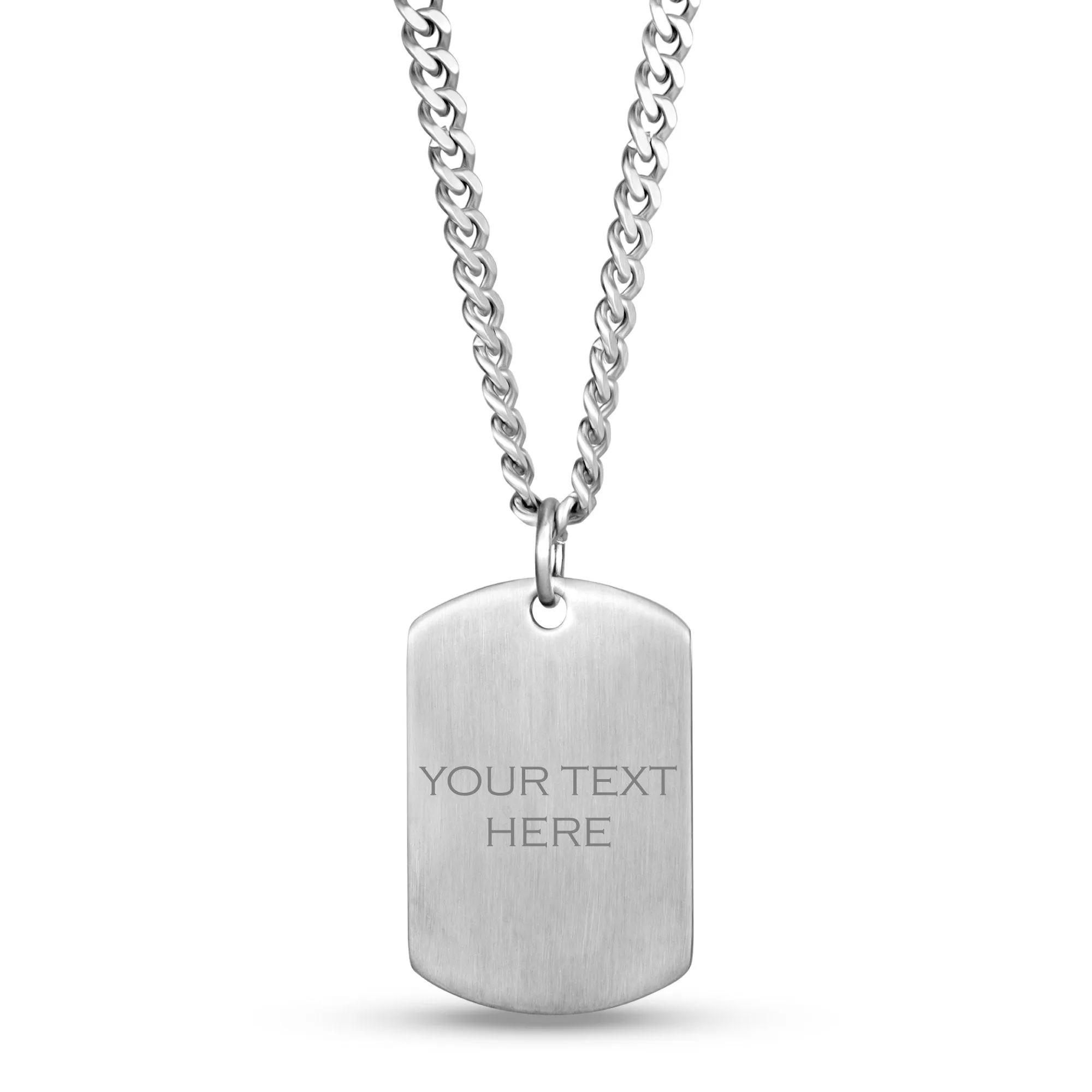 Matte Dog Tag