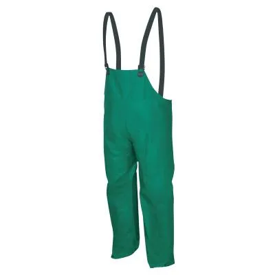 MCR Safety Dominator Bib Pants, Green, 4X-Large, 388BFX4