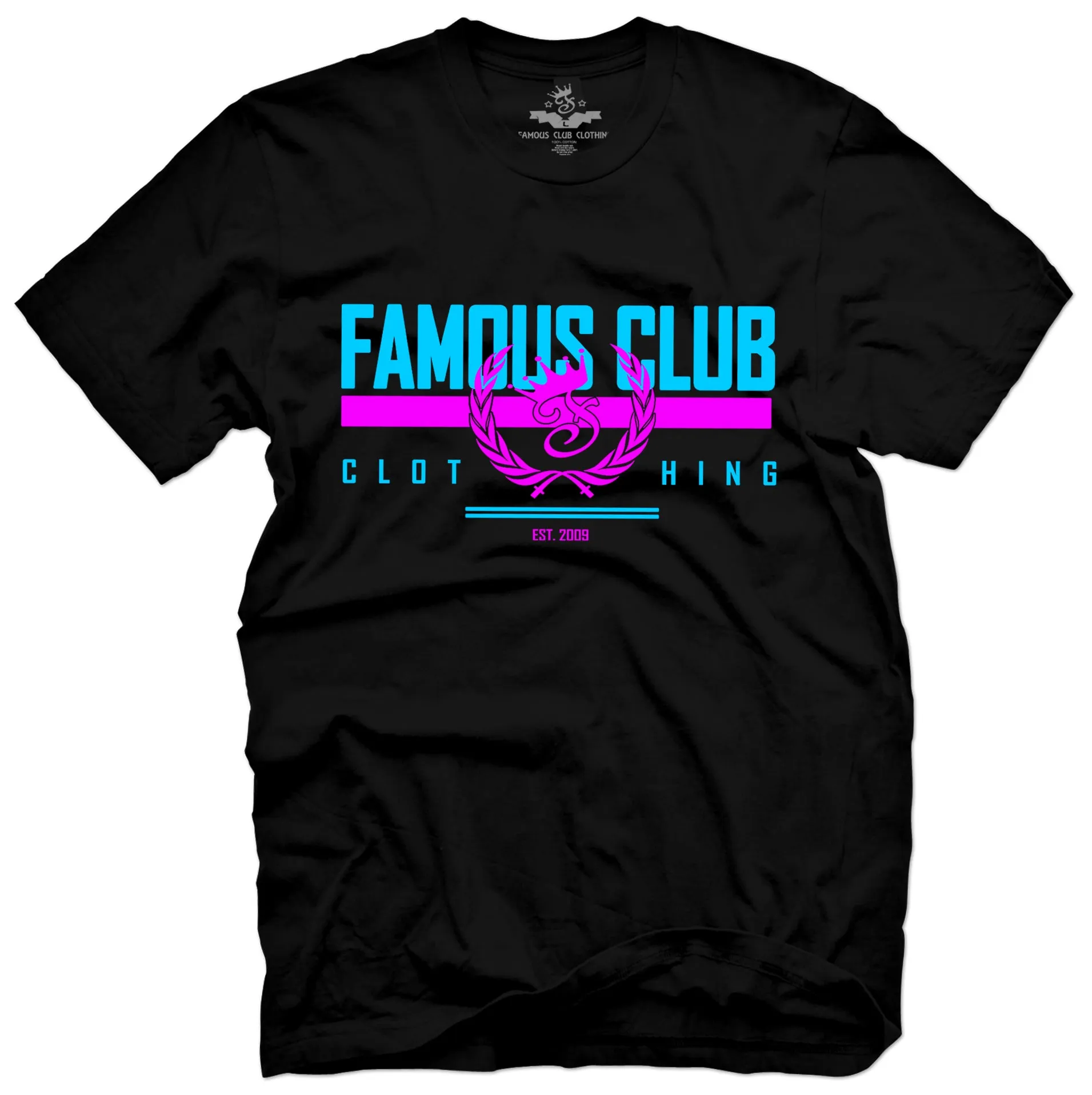 Miami Stamp T-shirt Black