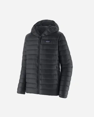 M's Down Sweater Hoody - Black