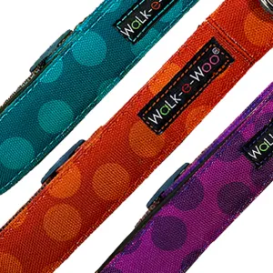 New Polka Dot Dog Collars and Leads - 3 Styles