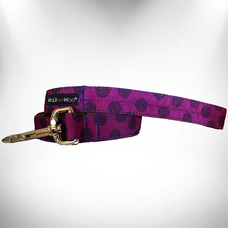 New Polka Dot Dog Collars and Leads - 3 Styles