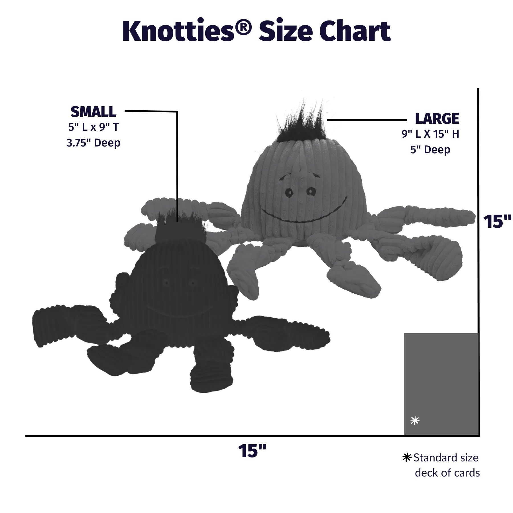 Octavie Octopus Knottie® Plush Dog Toy