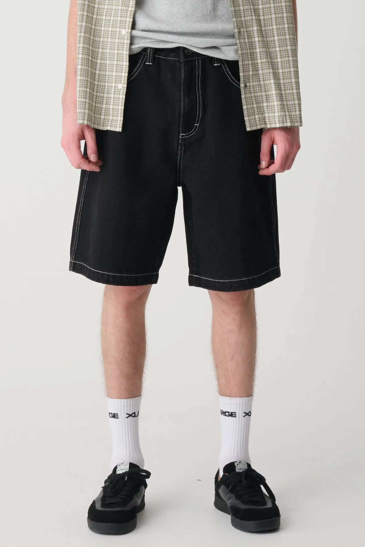 OG BULL DENIM 91 SHORT - BLACK DENIM