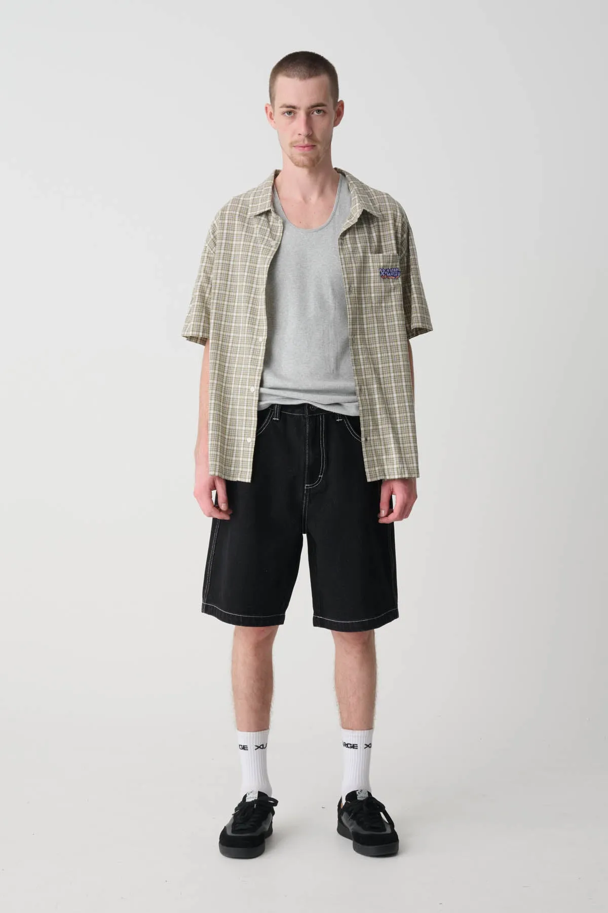 OG BULL DENIM 91 SHORT - BLACK DENIM