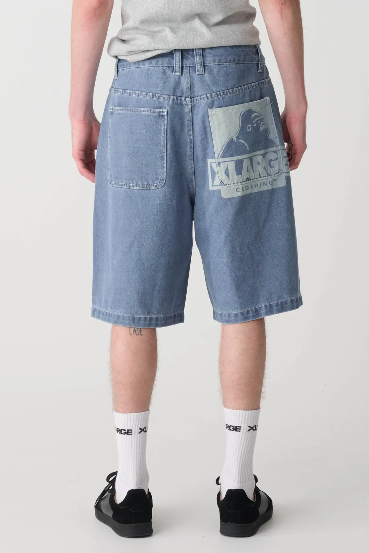 OG BULL DENIM 91 SHORT - MID BLUE
