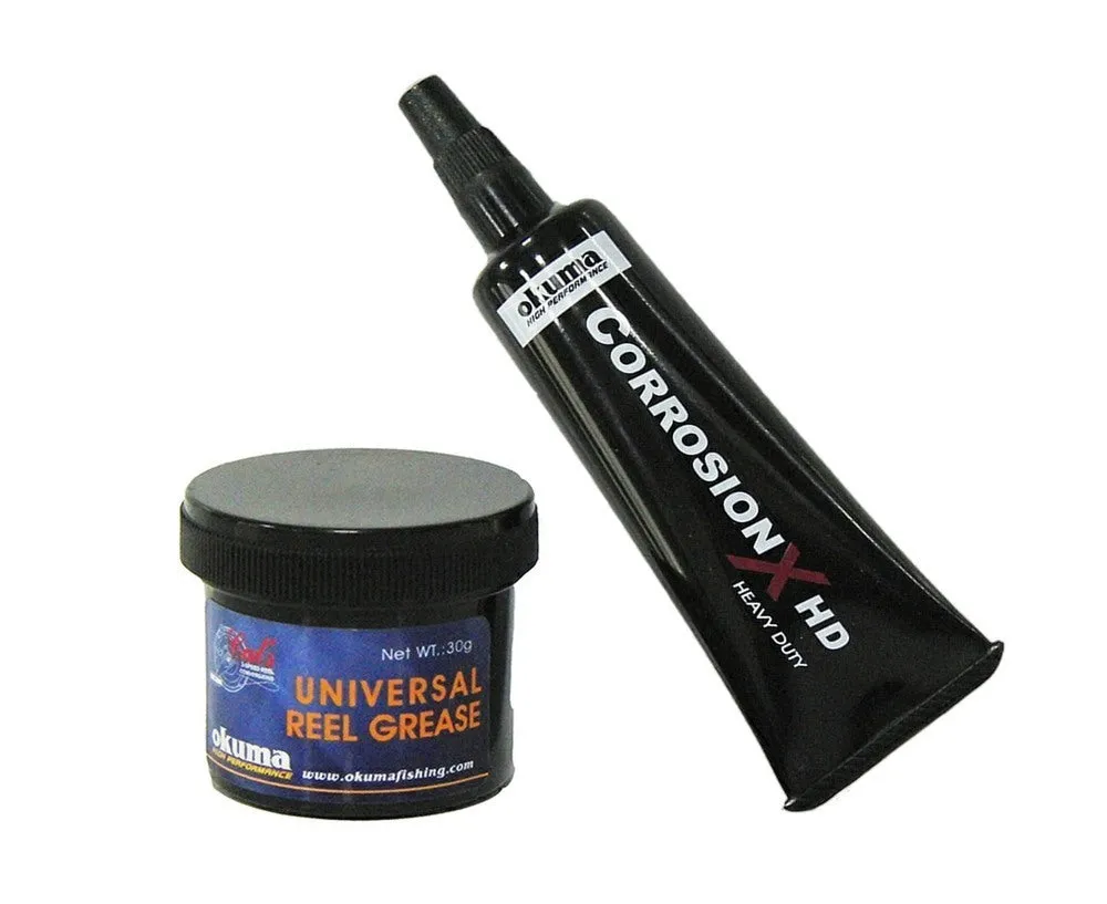 Okuma Reel Oil and Grease Maintenance Kit