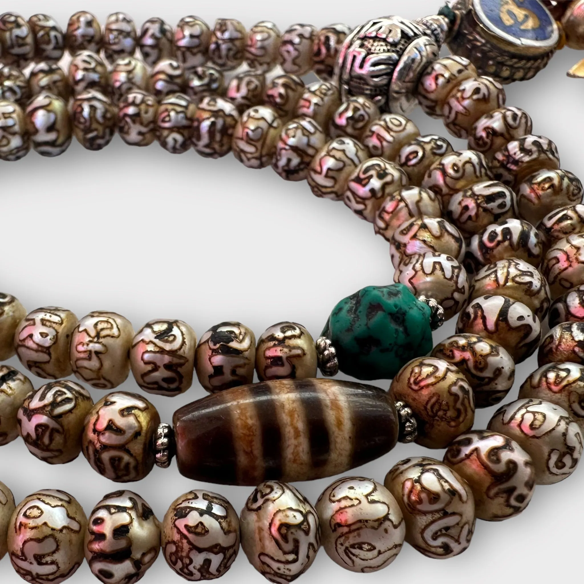Old fresh water pearl Mala