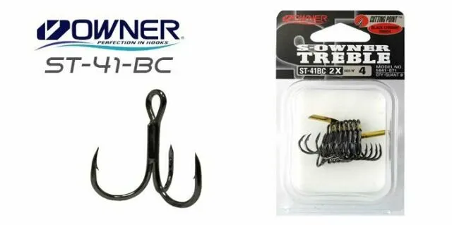 Owner ST-41BC Treble Hooks