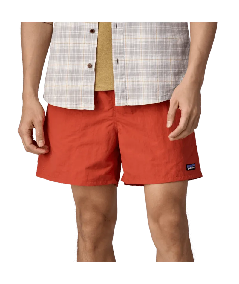 PATAGONIA BAGGIES SHORTS 5" - PIMENTO RED
