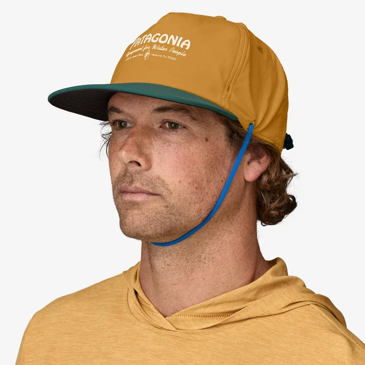 Patagonia Merganzer Hat - Water People Banner:Pufferfish Gold