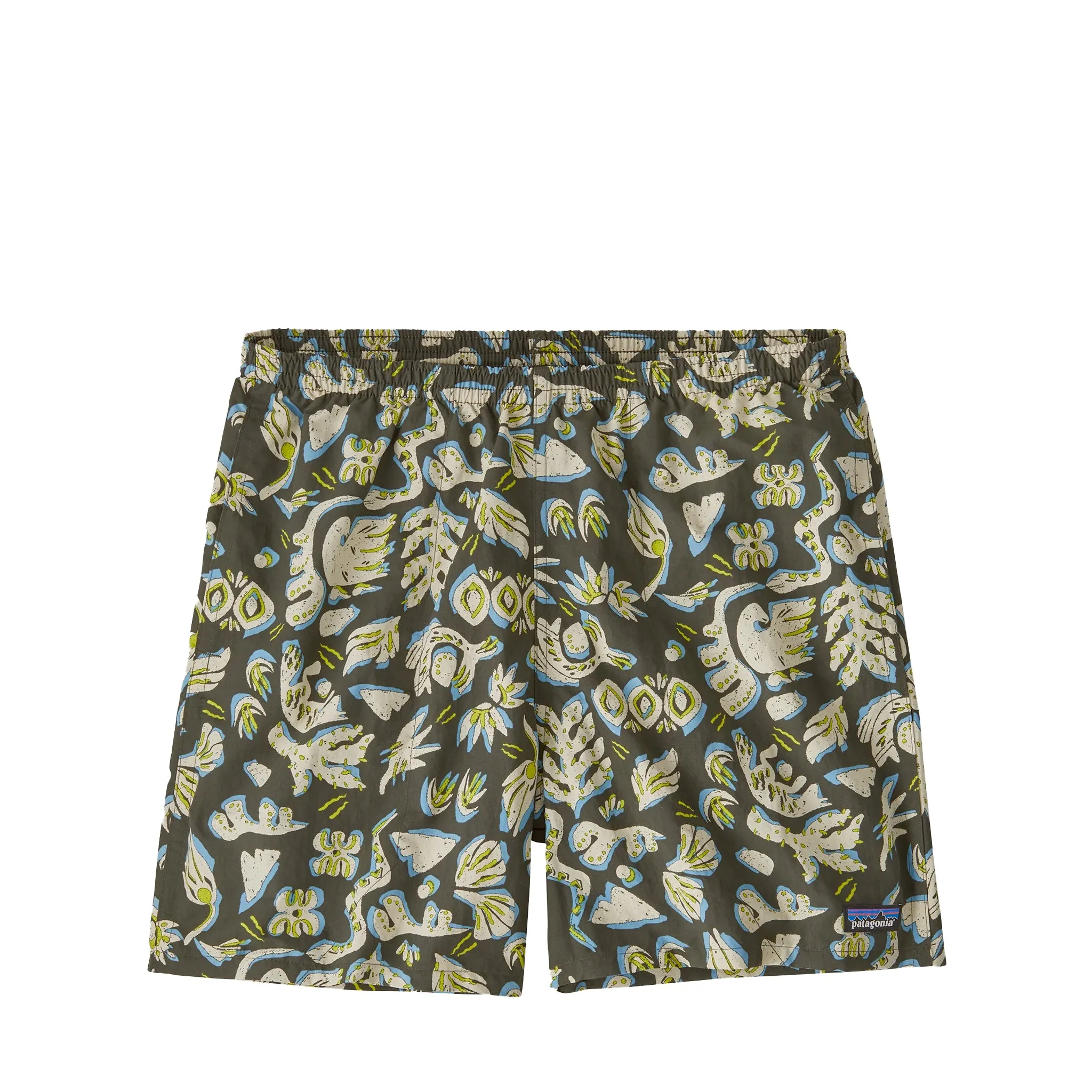 Patagonia M's Baggies Shorts 5" Across Oceans: Pine Needle Green