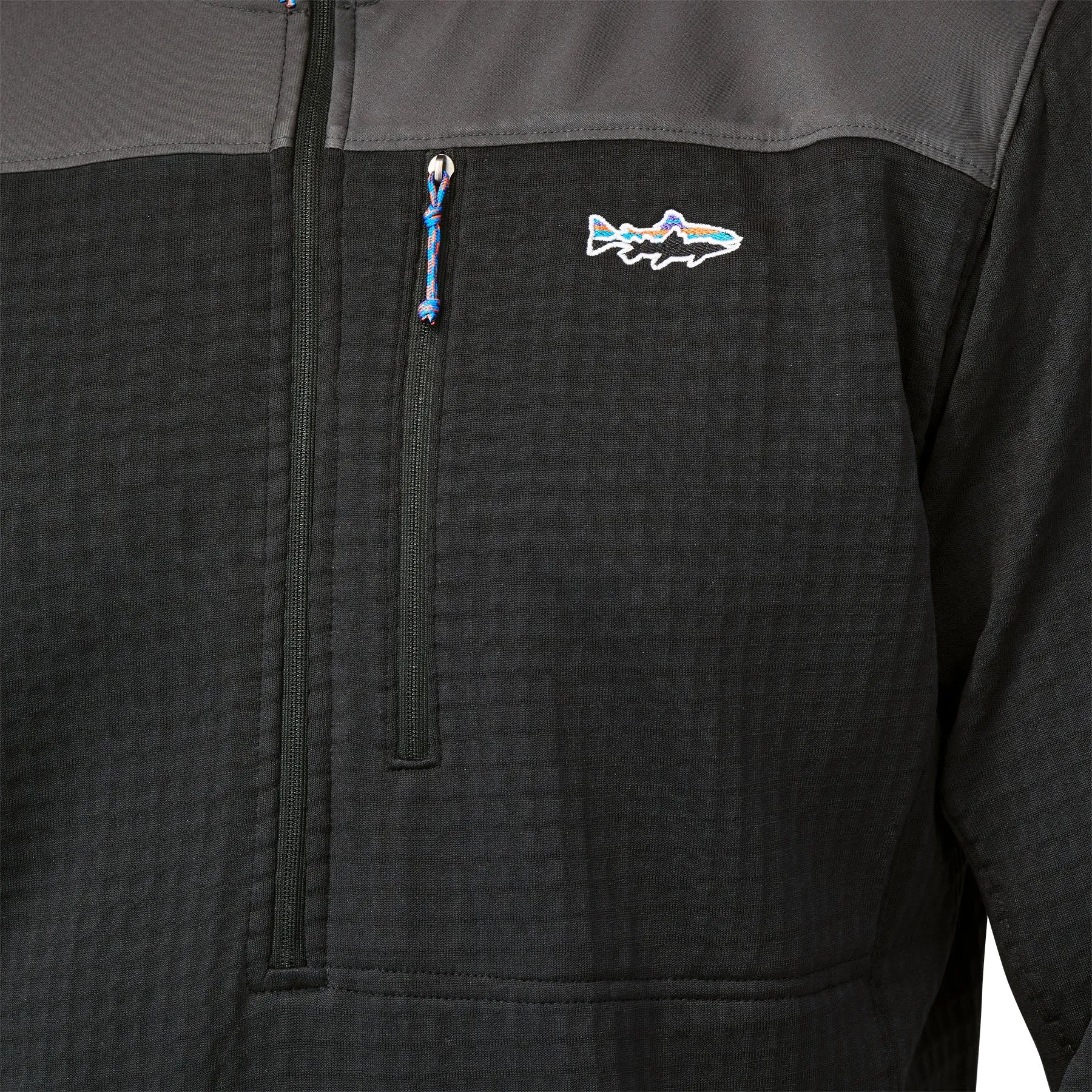 Patagonia M's L/S R1 Fitz Roy 1/4 Zip