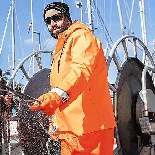 Pioneer V3246250 Heavy-Duty Fishing Jacket - Marine/Fish Oil Resistant